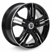K&K TRINITY 15X6 PCD5*114.3 ET44 DIA67.1 АЛМАЗ ЧЕРНЫЙ
